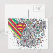 Supergirl Random World 2 Briefkaart (Voorkant / Achterkant)