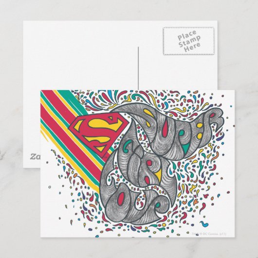 Supergirl Random World 2 Briefkaart (Voorkant / Achterkant)