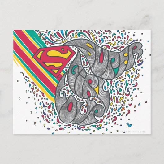 Supergirl Random World 2 Briefkaart (Voorkant)