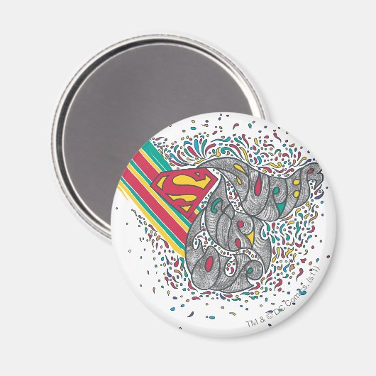 Supergirl Random World 2 Magneet (Voorkant / Achterkant)