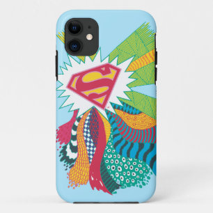 Supergirl Random World 3 Case-Mate iPhone Case