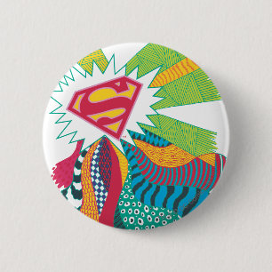Supergirl Random World 3 Ronde Button 5,7 Cm