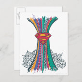 Supergirl Random World 4 Briefkaart (Voorkant / Achterkant)