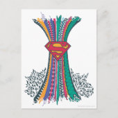 Supergirl Random World 4 Briefkaart (Voorkant)