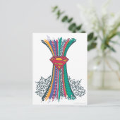 Supergirl Random World 4 Briefkaart (Staand voorkant)