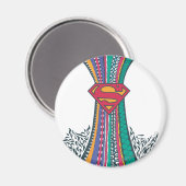 Supergirl Random World 4 Magneet (Voorkant / Achterkant)