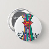 Supergirl Random World 4 Ronde Button 5,7 Cm (Voorkant /achterkant)