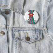 Supergirl Random World 4 Ronde Button 5,7 Cm (In situ)