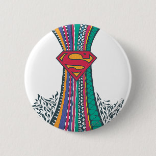 Supergirl Random World 4 Ronde Button 5,7 Cm