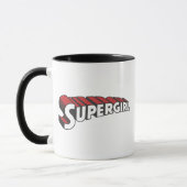 Supergirl Red and White Logo Mok (Links)