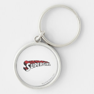 Supergirl Red and White Logo Sleutelhanger