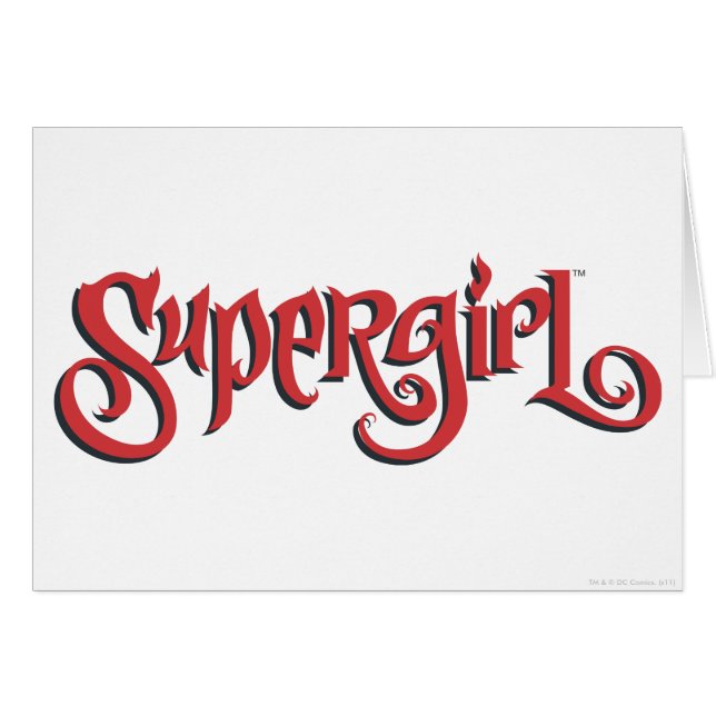 Supergirl Red Logo (Voorkant Horizontaal)