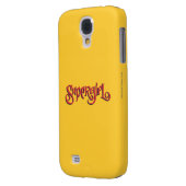 Supergirl Red Logo Case-Mate Samsung Galaxy Hoesje (Achterkant Links)