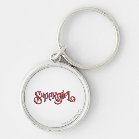 Supergirl Red Logo Sleutelhanger (Voorkant)