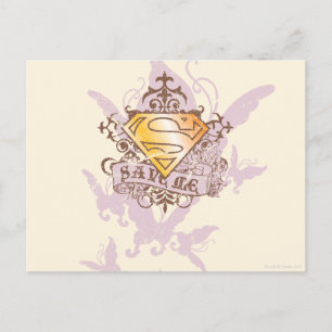 Supergirl Red me Briefkaart
