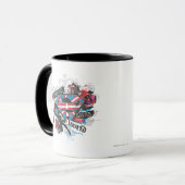 Supergirl redt de wereld mok (Voorkant links)