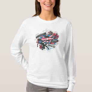 Supergirl redt de wereld t-shirt