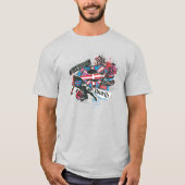 Supergirl redt de wereld t-shirt (Voorkant)