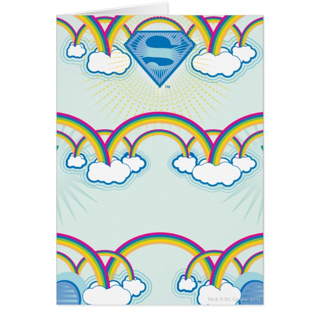 Supergirl regenboogpatroon (Voorkant)