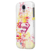 Supergirl Retro Logo Case-Mate Samsung Galaxy Hoesje (Achterkant Links)