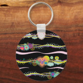 Supergirl Retro Rainbow Sleutelhanger (Voorkant)