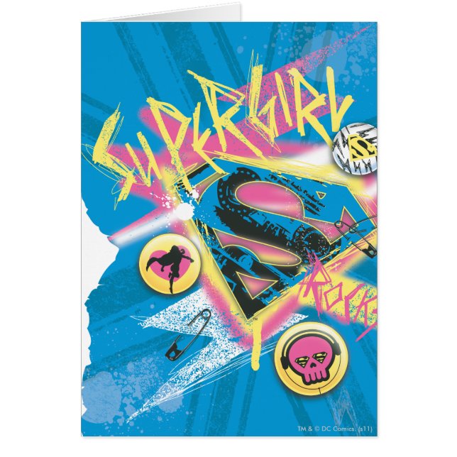 Supergirl Rocks (Voorkant)