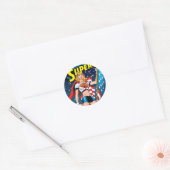 Supergirl Ronde Sticker (Envelop)