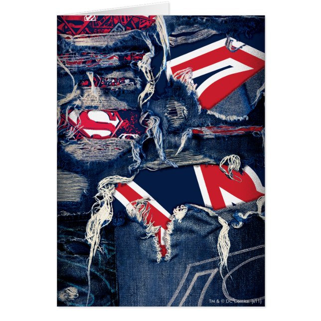 Supergirl, rood, wit en blauw (Voorkant)