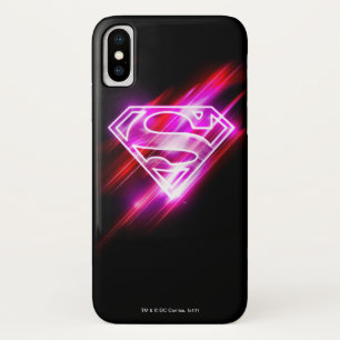 Supergirl roze iPhone x hoesje