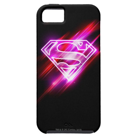 Supergirl roze Case-Mate iPhone case (Achterkant)