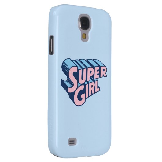 Supergirl Roze en Blue Logo Case-Mate Samsung Galaxy Hoesje (Back/Rechts)