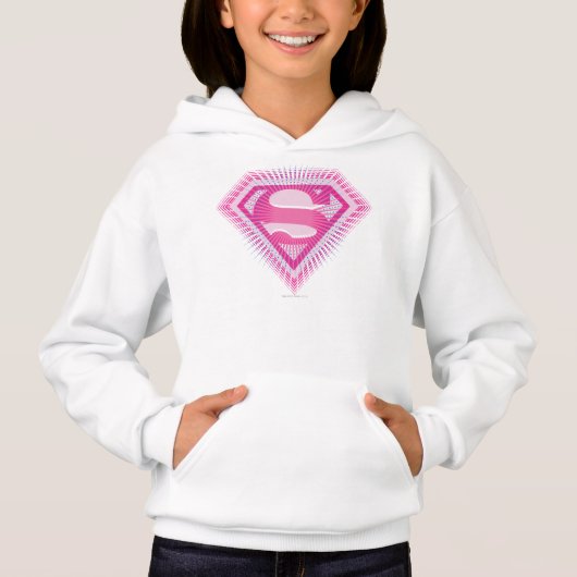 Supergirl Roze Logo (Voorkant)