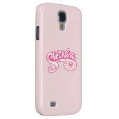 Supergirl roze Logo Star Burst Case-Mate Samsung Galaxy Hoesje (Back/Rechts)
