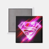 Supergirl roze magneet (Voorkant / Achterkant)