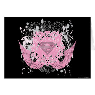 Supergirl roze ontwerp