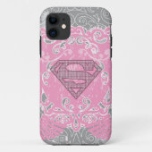 Supergirl roze ontwerp Case-Mate iPhone case (Achterkant)