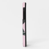 Supergirl roze verfster Case-Mate iPhone case (Achterkant/links)