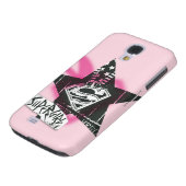 Supergirl roze verfster Case-Mate samsung galaxy hoesje (Onderkant)
