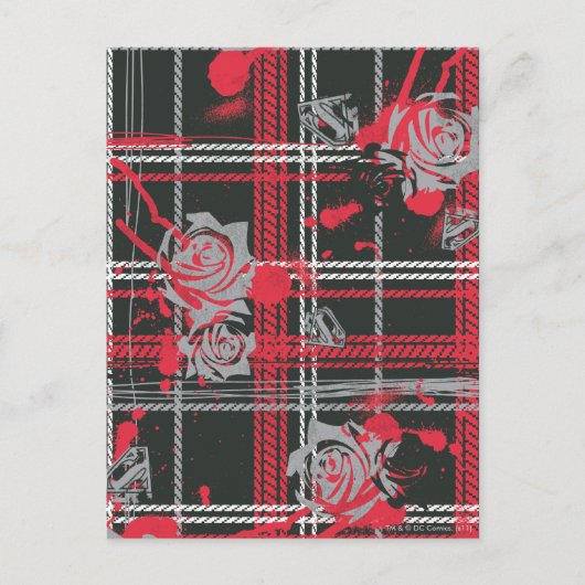 Supergirl Rozen Briefkaart (Voorkant)