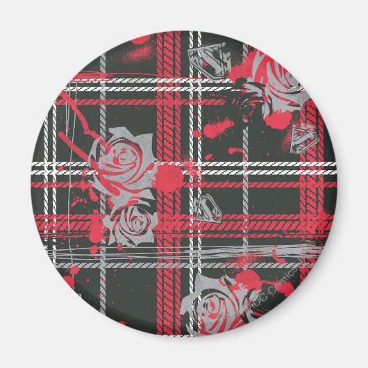 Supergirl Rozen Magneet (Voorkant)