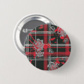 Supergirl Rozen Ronde Button 5,7 Cm (Voorkant /achterkant)