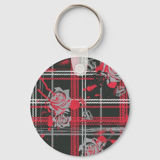 Supergirl Rozen Sleutelhanger (Voorkant)