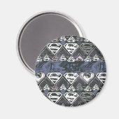 Supergirl S-patroon herhalen Magneet (Voorkant / Achterkant)