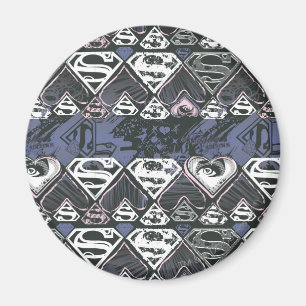 Supergirl S-patroon herhalen Magneet