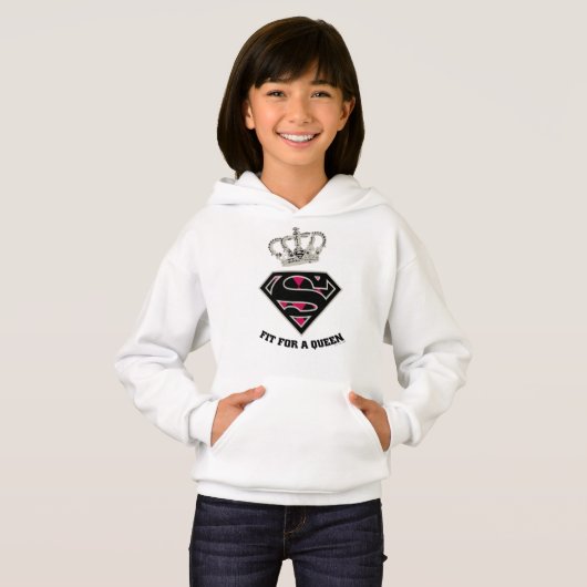 Supergirl S-Shield "Fit for a Queen" (Voorkant volledig)
