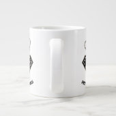 Supergirl S-Shield "Fit for a Queen" Grote Koffiekop (Achterkant)