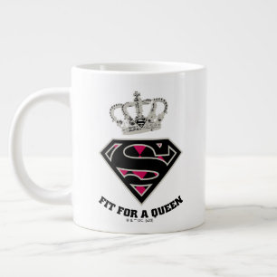Supergirl S-Shield "Fit for a Queen" Grote Koffiekop