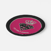 Supergirl S-Shield "Fit for a Queen" Papieren Bordje (Gekanteld)