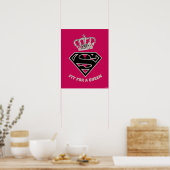 Supergirl S-Shield "Fit for a Queen" Poster (Keuken)