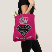 Supergirl S-Shield "Fit for a Queen" Tote Bag (Dichtbij)